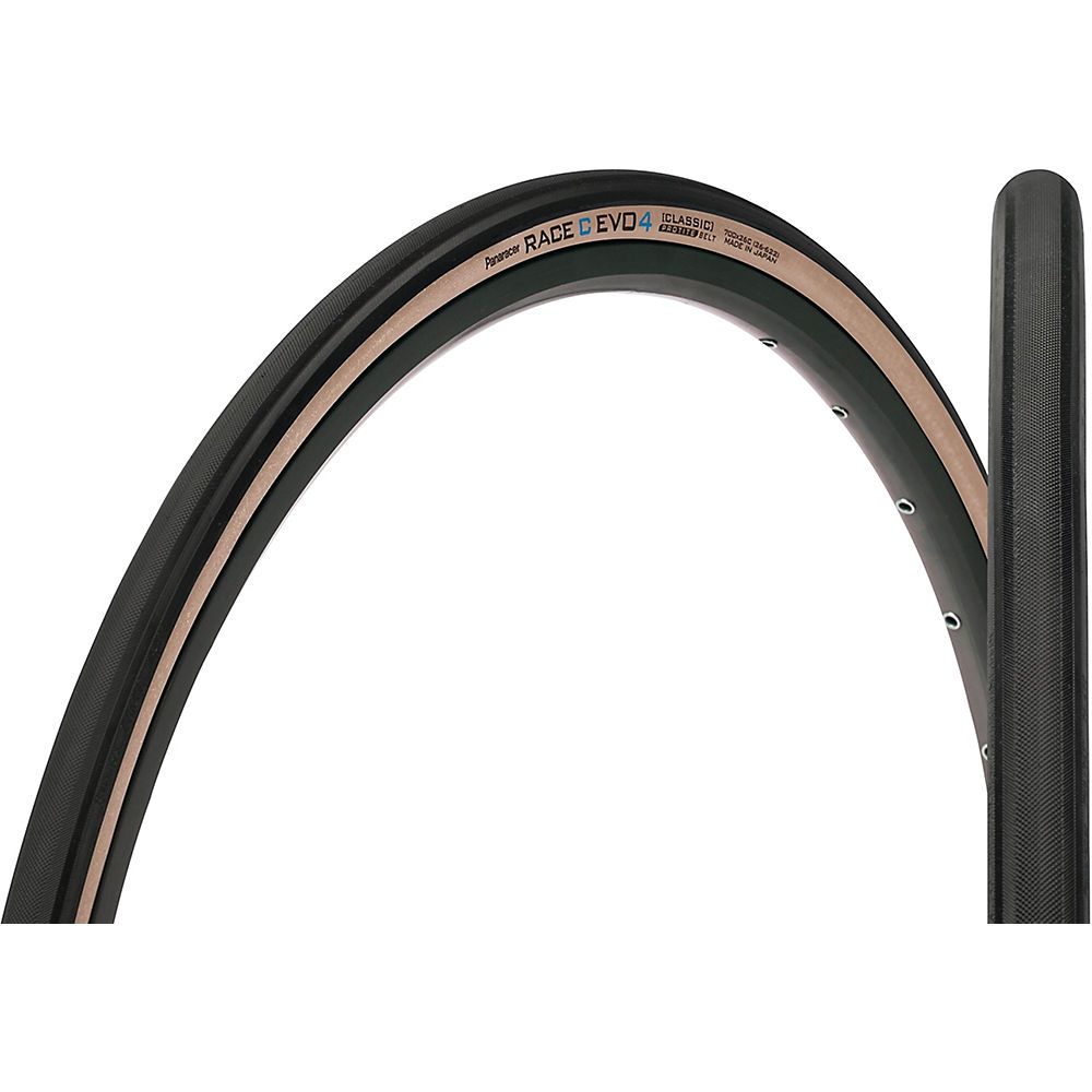 Panaracer Race C Evo 4 Road Tyre - Black - Amber - 700c, Black - Amber
