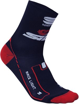 Sportful Bahrain-Merida 2018 Race Light Socks - Bleu - L/XL/XXL