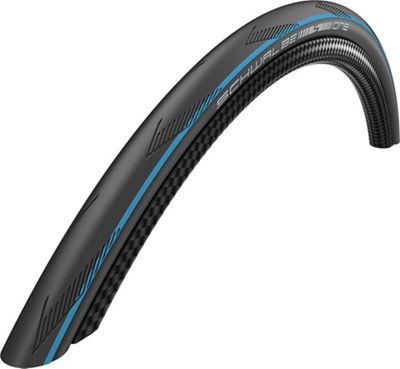 Schwalbe One Performance RaceGuard Folding Tyre - Black - Blue - 700c}, Black - Blue