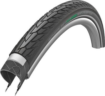 Schwalbe Road Cruiser Plus Tyre - Black - Reflex - Wire Bead, Black - Reflex