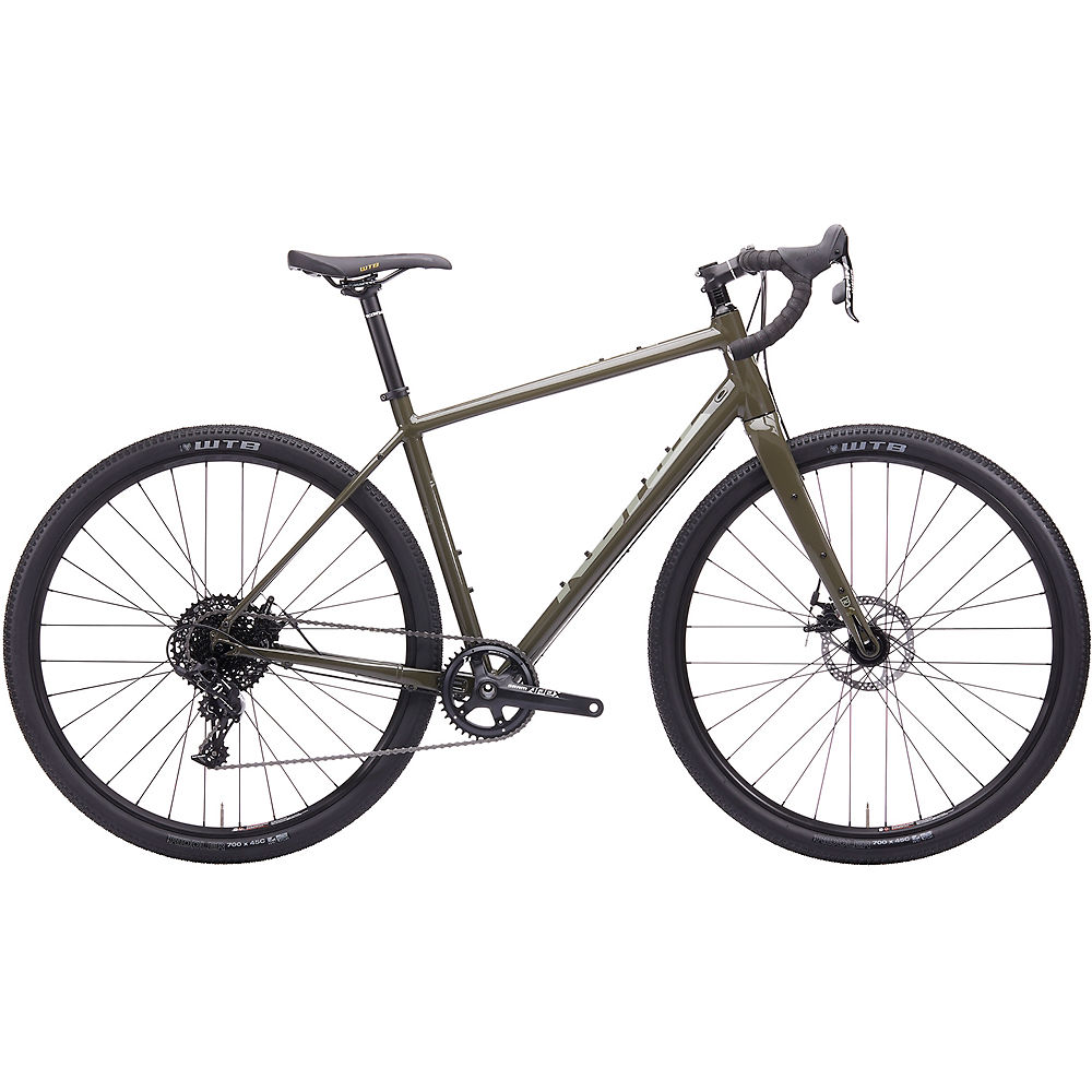 Kona Libre AL Adventure Road Bike 2020 - Moss Grey - Mustard - 51.5cm (20)