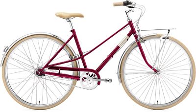 Creme Caferacer Lady Solo Urban Bike 2021 - Bordo, Bordo