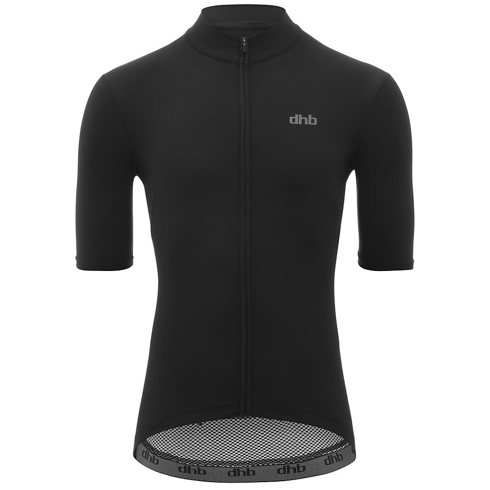 dhb Aeron XC Short Sleeve Jersey - Noir - XL, Noir