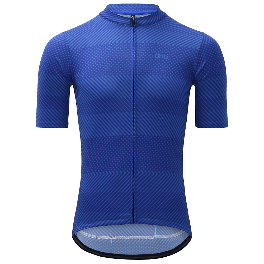 dhb Classic Short Sleeve Jersey - Big Twill - Bleu - XS, Bleu