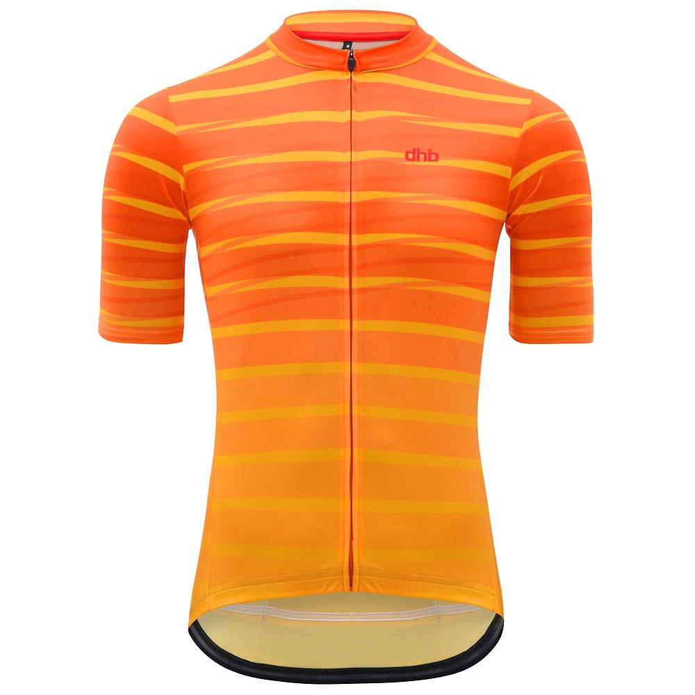 dhb Classic Short Sleeve Jersey - Sunrise - Orange, Orange