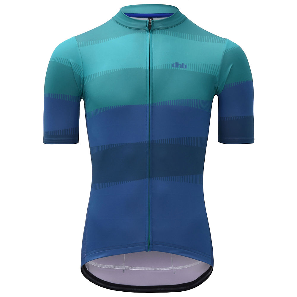 dhb Classic Short Sleeve Jersey - High Tide - Teal - XL, Teal