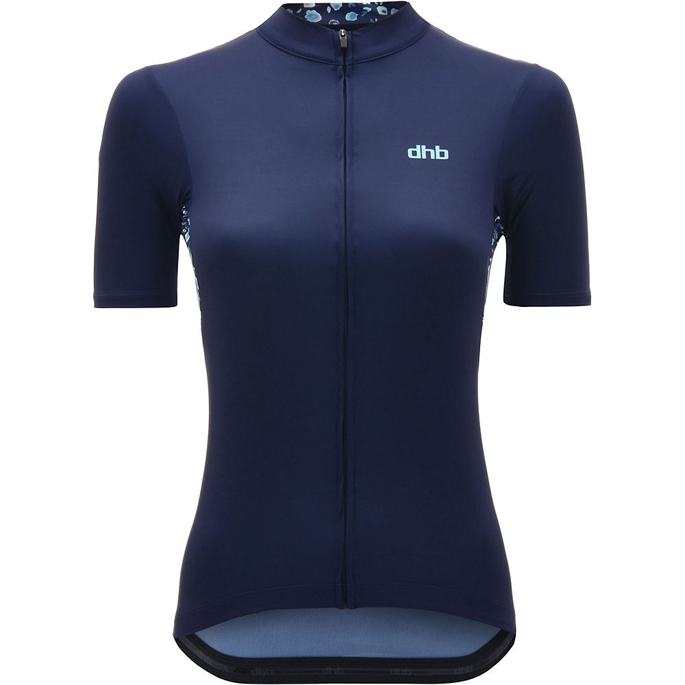 dhb Moda Womens Short Sleeve Jersey - Orchid - Marine - UK 6, Marine