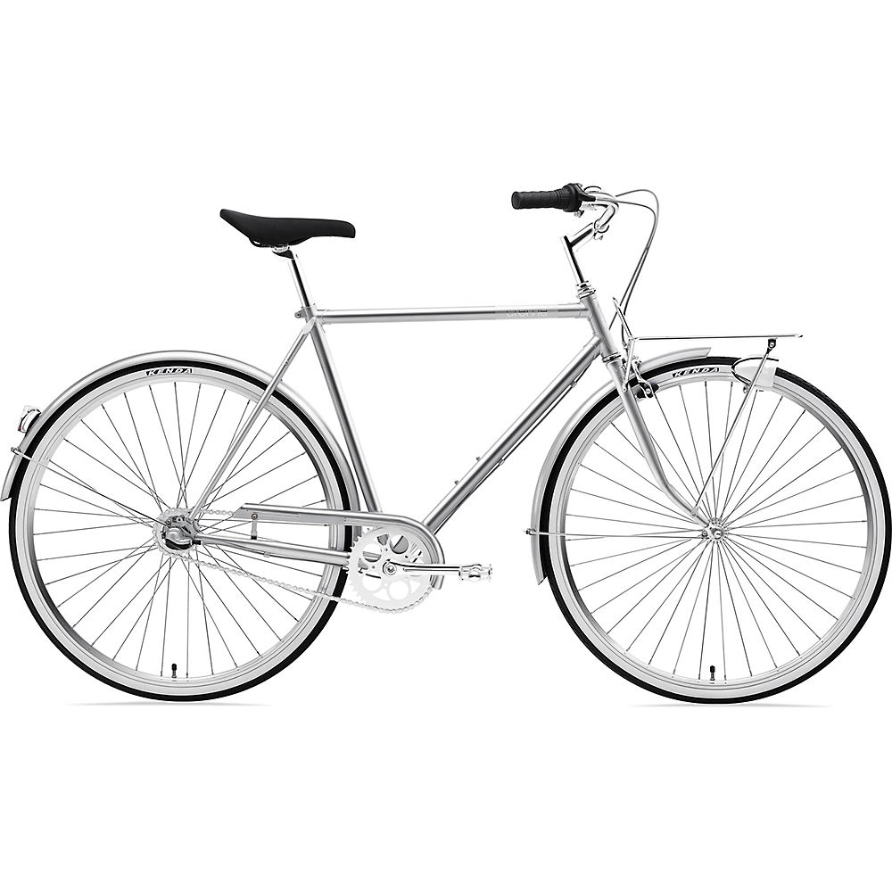 Image of Creme Caferacer Man Uno Urban Bike 2020 - Chrome, Chrome