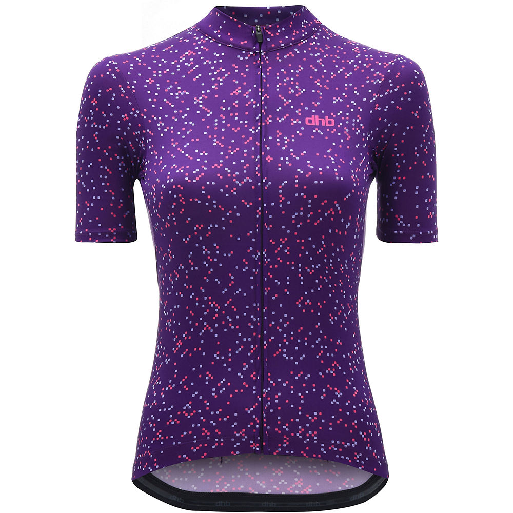 dhb Moda Womens Jersey - Heather - Violet - UK 12, Violet