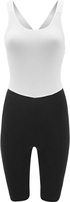 dhb Moda Womens High Cut Bib Shorts  - nero - bianco - UK 18, nero - bianco