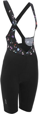 dhb Moda Womens Bib Shorts - Kobe  - Nero/Misto - UK 12, Nero/Misto