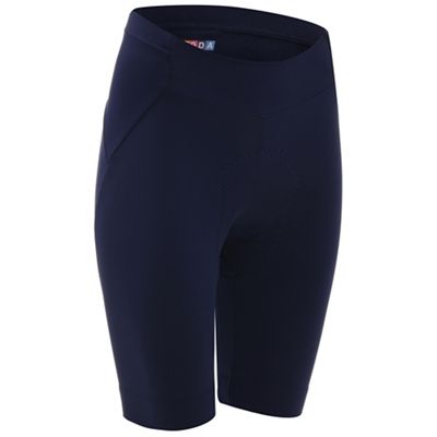 dhb Moda Womens Classic Waist Shorts - Navy - UK 8}, Navy