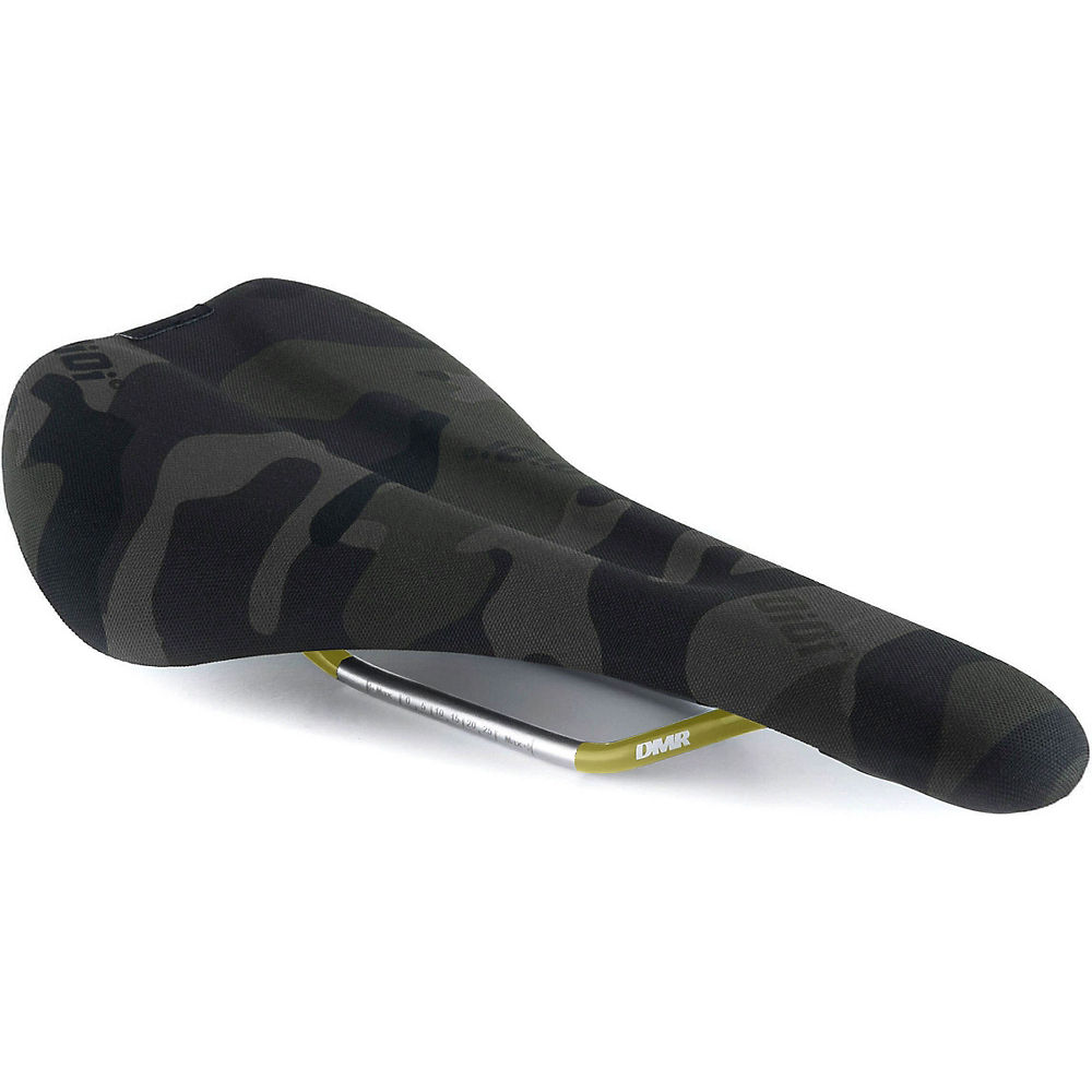 DMR OiOi Mountain Bike Saddle - Noir Camo - 147mm Wide, Noir Camo