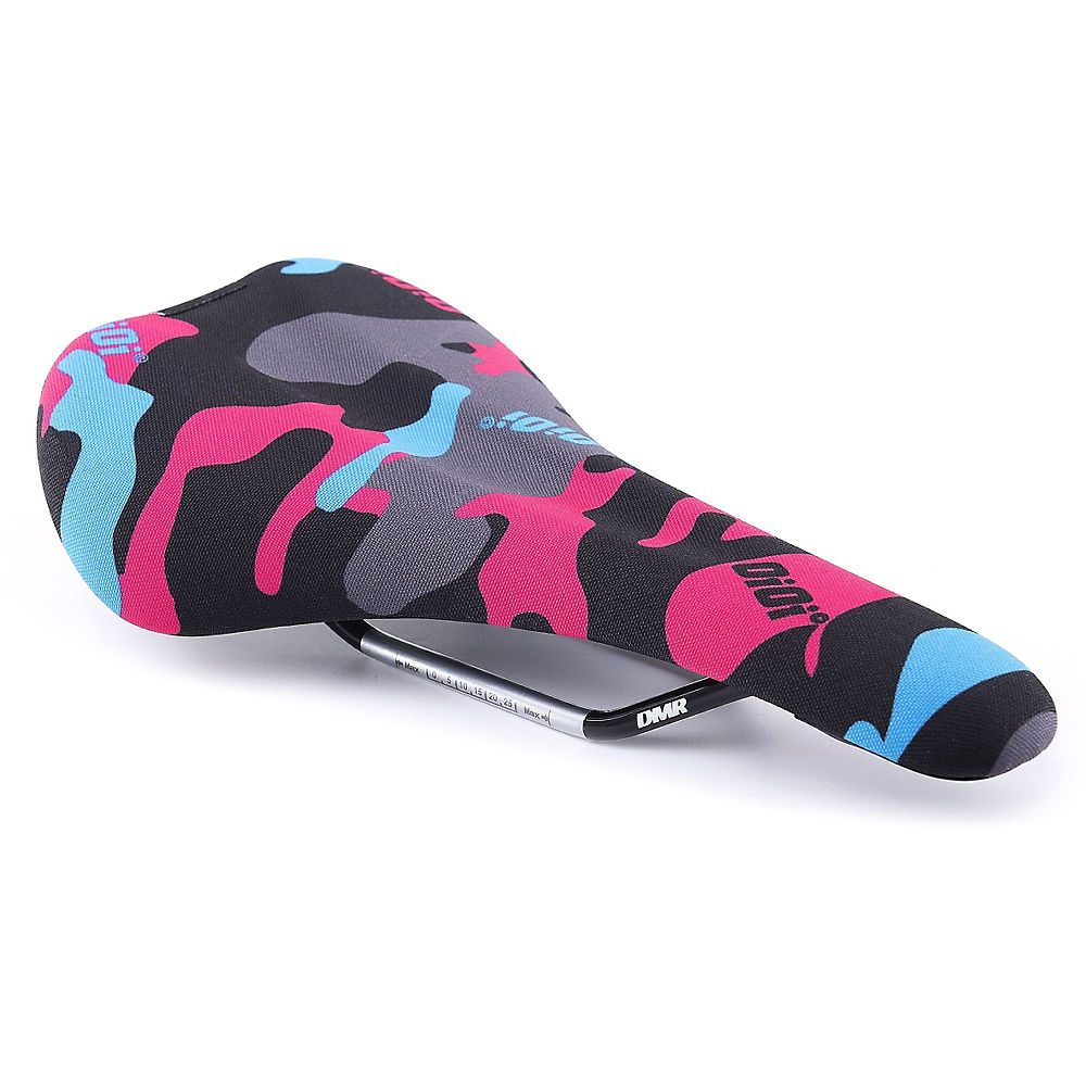 DMR OiOi Mountain Bike Saddle - Miami Camo - 147mm Wide, Miami Camo