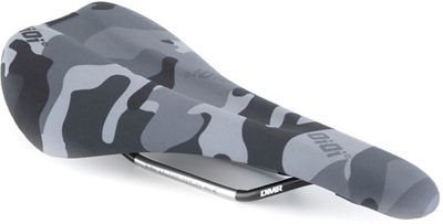 DMR OiOi Saddle - Snow Camo - 147mm Wide, Snow Camo