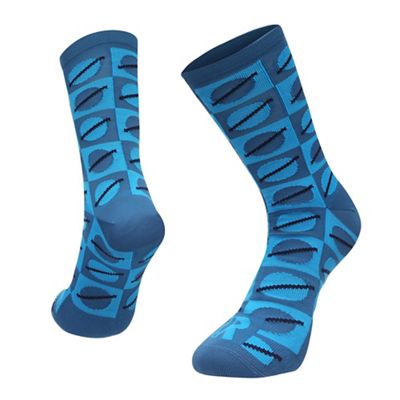 Ratio Planets 20cm Sock AW19 - Blue-Blue - L}, Blue-Blue