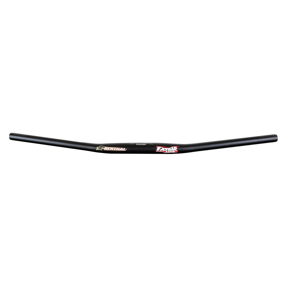 Renthal Fatbar Lite Zero Rise Bars - Noir - 31.8mm, Noir