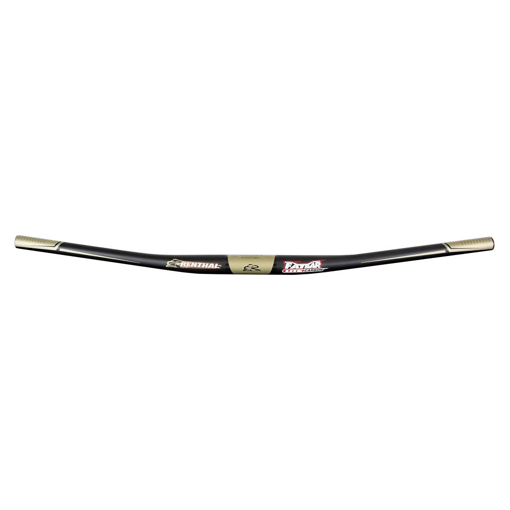 Renthal Fatbar Lite Zero Rise Carbon Bars - Noir - 31.8mm, Noir