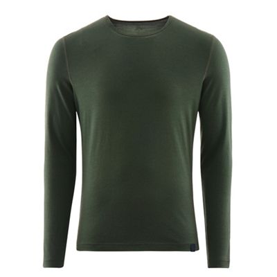 Föhn Merino Long Sleeve Baselayer (200) - Green - M}, Green