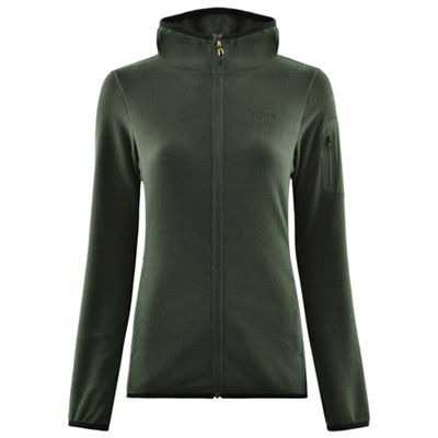 Föhn Women's Trail Hooded Fleece - Vert - UK 12, Vert