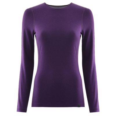 Föhn Merino Women's LS Baselayer (200) - Violet - UK 8, Violet