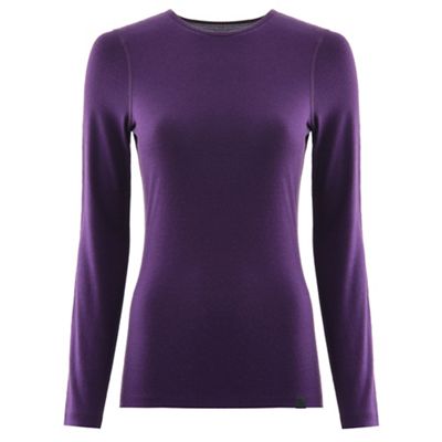 Föhn Merino Women's LS Baselayer (200) - Purple - UK 12}, Purple