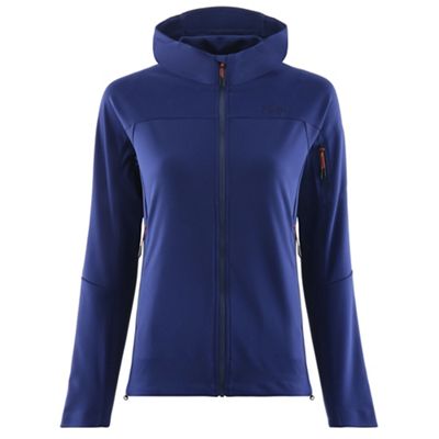 Föhn Women's Polartec Power Shield Softshell - Navy - UK 10}, Navy