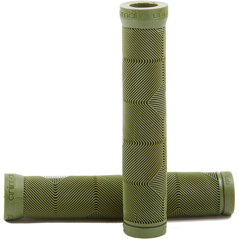 Animal Bikes Edwin V2 Grips - Armée verte - 165mm, Armée verte