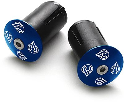 Cinelli Anodised End Plugs - Bleu, Bleu