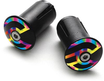 Image of Cinelli Anodised Bar End Plugs - Caleido, Caleido