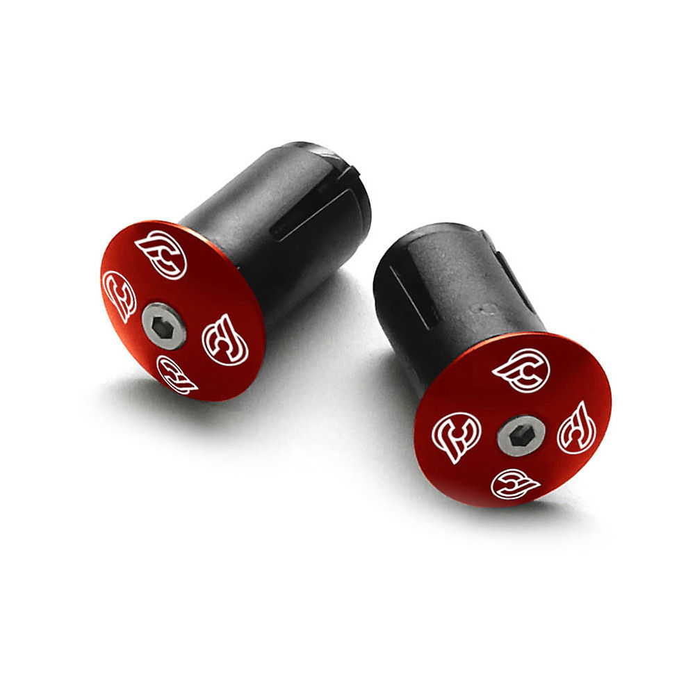 Image of Cinelli Anodised End Plugs - Rouge, Rouge