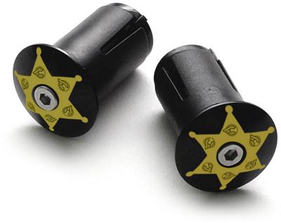Image of Cinelli Anodised End Plugs - Sheriff, Sheriff