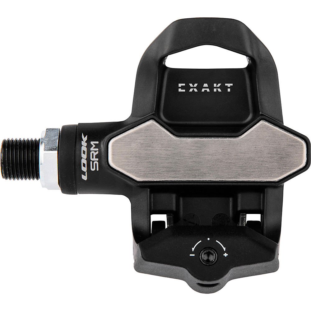 Look SRM Exakt Single Power Meter Road Pedal - Black, Black