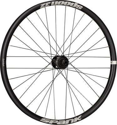 Spank SPOON 32 Rear Mountain Bike Wheel - Black - SingleSpd/135mm, Black