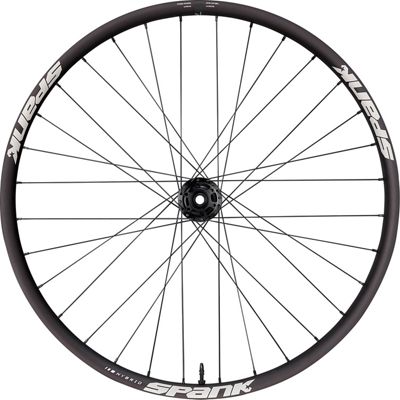 Click to view product details and reviews for Spank Oozy 395 Boost Hybrid Rear Wheel Black 32h Black.