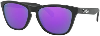 Oakley Frogskins Black Prizm Violet Sunglasses - Matte Black, Matte Black