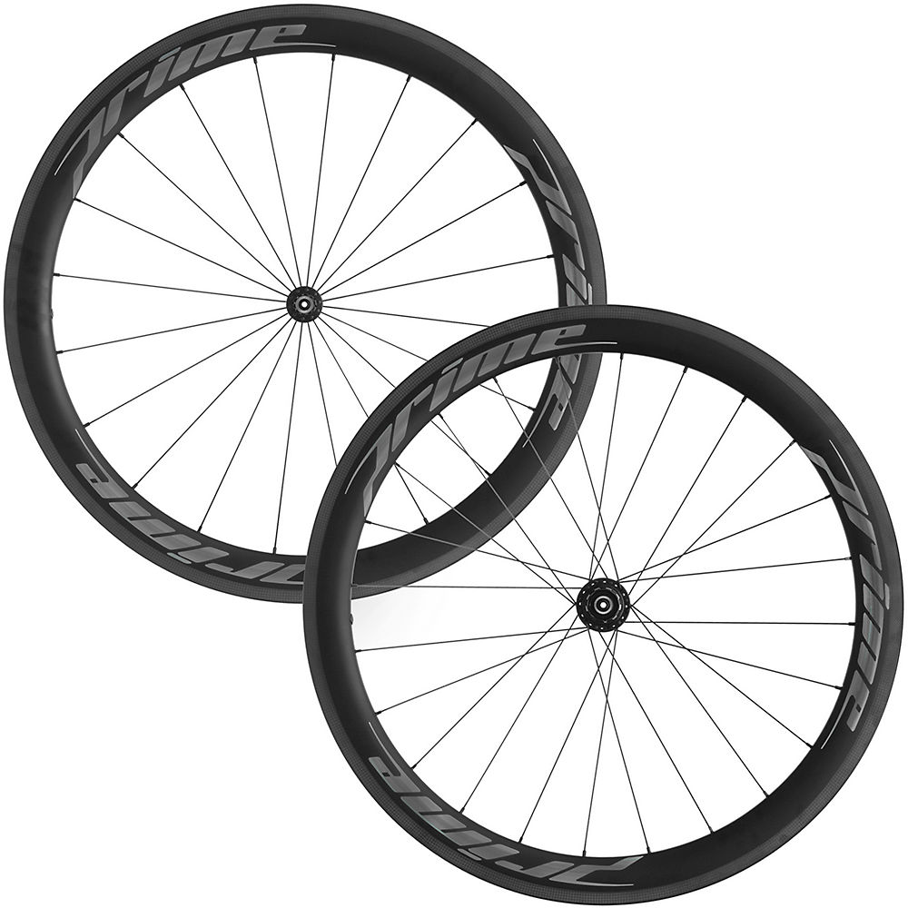 Prime RR-50 V3 Carbon Clincher Wheelset - Noir - 700c