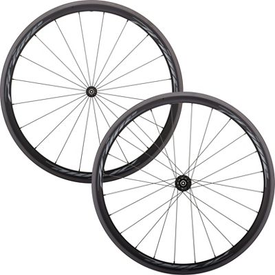 Prime RR-38 V3 Carbon Clincher Wheelset - Black - 700c}, Black