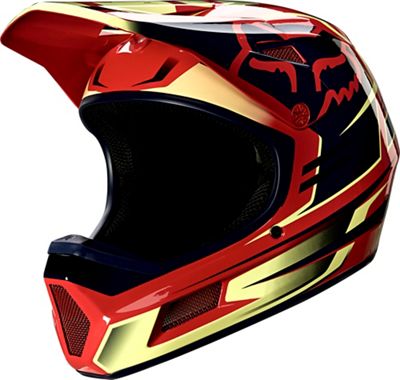 Fox Racing Rampage Comp Helmet Reno - Rouge brillant