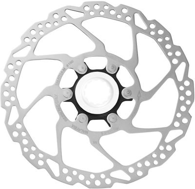 Shimano Deore RT-54 Centre-Lock Disc Brake Rotor - Black-Silver - 180mm Exc Lock Ring}, Black-Silver