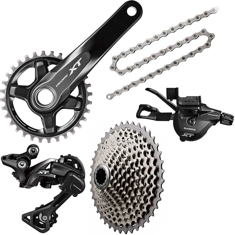 Shimano XT M8000 Drivetrain MTB Groupset -Boost - Noir - 11-46t