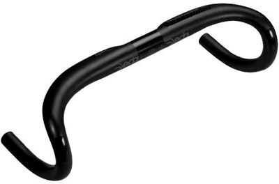 Deda Elementi Superzero DCR Alloy Road Bike Handlebar - Polish on Black - 44cm}, Polish on Black