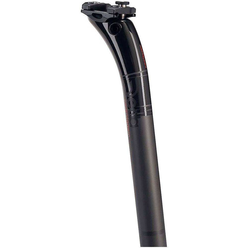 Deda Elementi Superleggero 25mm Setback Seat Post - Polish on Black - 27.2mm, Polish on Black