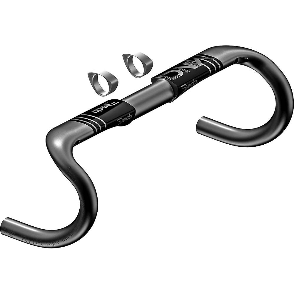 Deda Elementi Vinci Handlebar - Polish on Black - 42cm, Polish on Black
