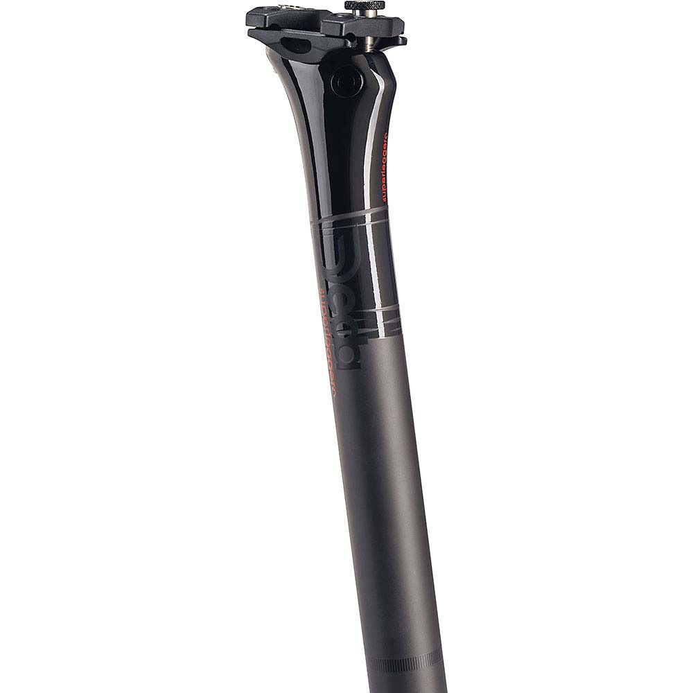 Deda Elementi Superleggero Inline Seat Post - Polish on Black - 27.2mm, Polish on Black
