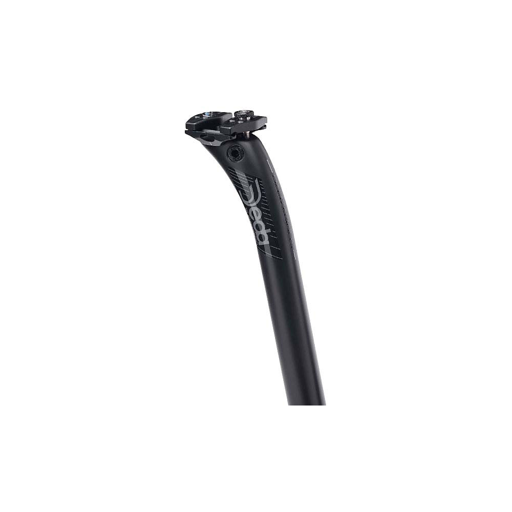 Deda Elementi Superzero 25mm Setback Seat Post - Polish on Black - 31.6mm, Polish on Black