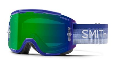 Smith Squad MTB Goggles Green Mirror Lens - Klein Fade
