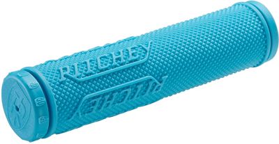 Ritchey Comp TrueGrip X MTB Handlebar Grips - Sky Blue - 130mm}, Sky Blue