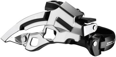 Shimano Deore LX T670 2x10 MTB Front Derailleur - Noir - Dual Pull Top Swing