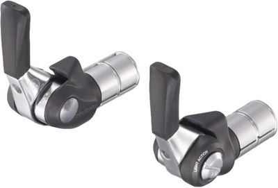 Shimano Dura Ace BS79 10 Speed Bar End Shifters - Gris - Pair